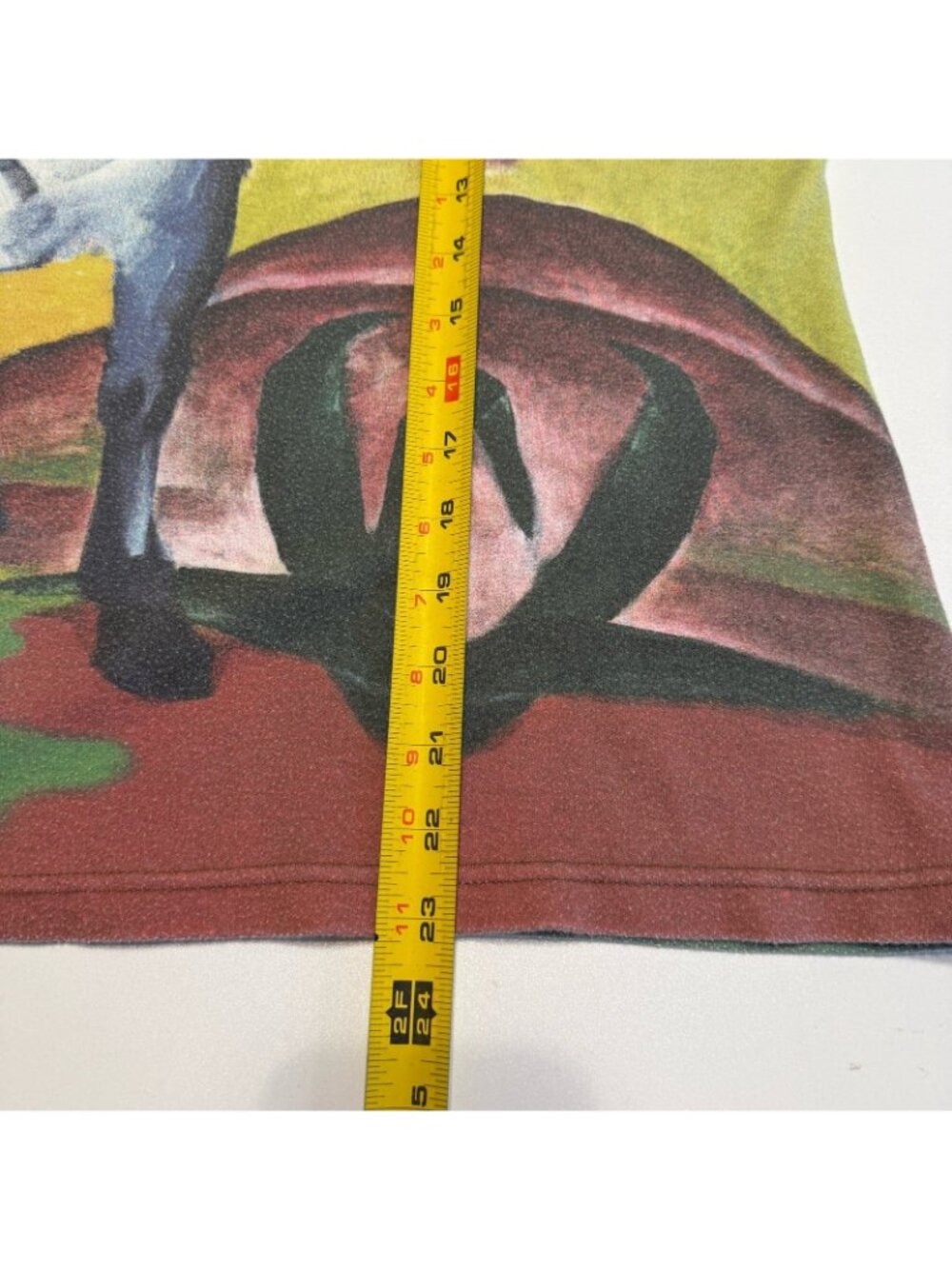 P&N Horse T Shirt Womens XL All Over Print Art Tee The East's Enlightened - Picture 6 of 6
